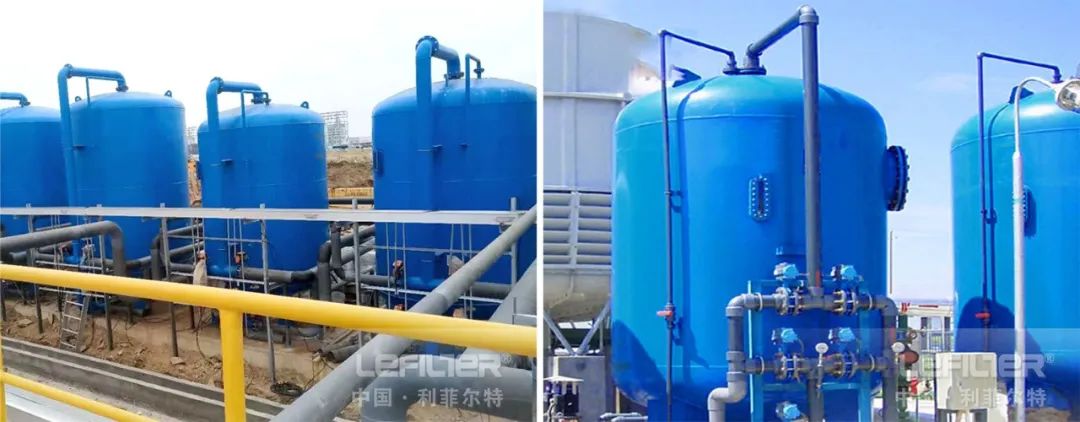 二沉池污水浅层砂过滤器