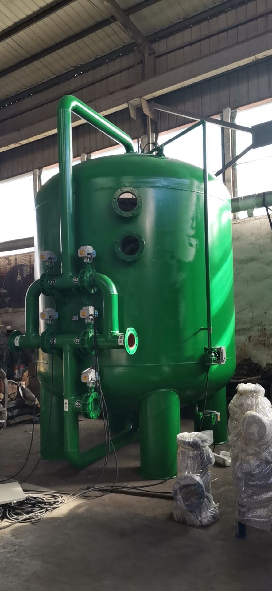 多介质过滤器的定期检查